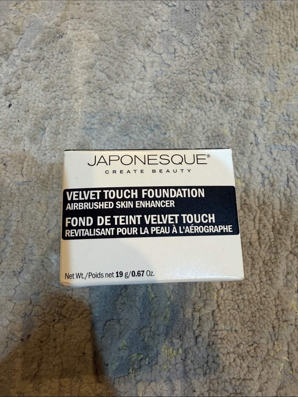 Japonesque‎ Velvet Touch Foundation airbrushed skin enhancer.shade 02 Teinte new